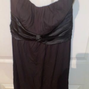 All black Bebe dress